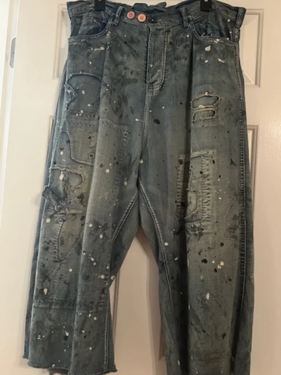 NWT - Magnolia Pearl Dani Blues Denims Pants 560 Washed Indigo - Picture 1 of 5